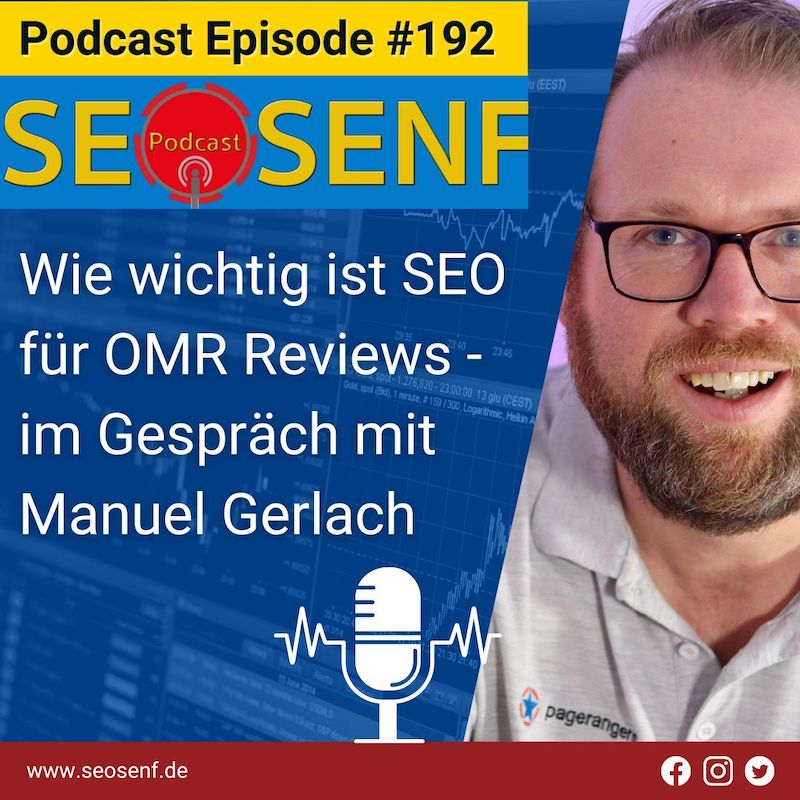 Manuel Gerlach zu Gast im Podcast SEO Senf